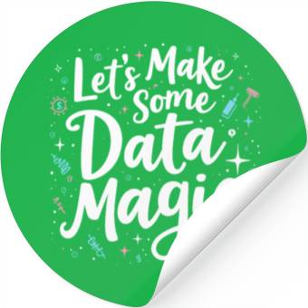 Discover Data Analyst Big Data Specialist Business Stickers