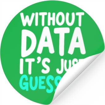 Discover Data Analyst Big Data Specialist Business Stickers