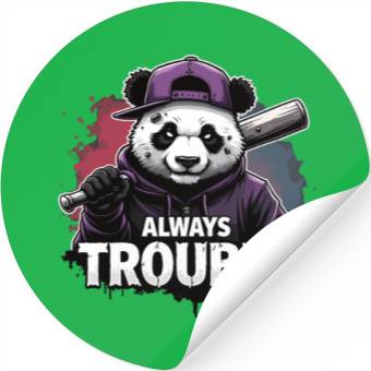 Discover Gangster Panda Panda Bear Pandas Stickers