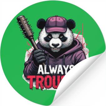 Discover Gangster Panda Panda Bear Pandas Stickers