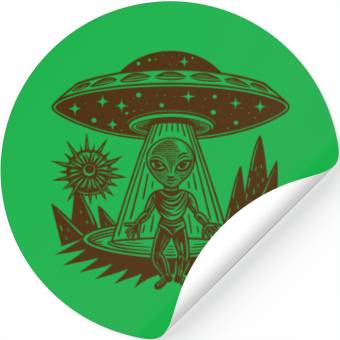 Discover Alien tribal Stickers