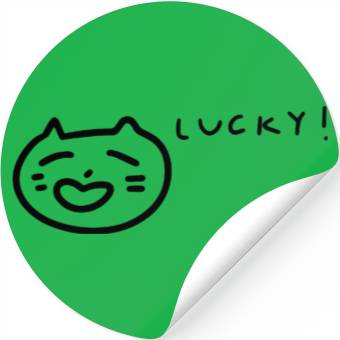 Discover Lucky Cat Stickers