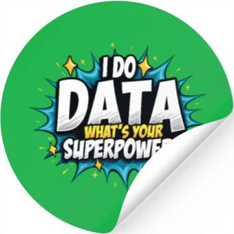 Discover Data Analyst Big Data Specialist Business Stickers