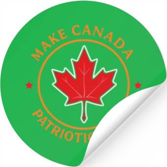 Discover Make Canada Patriotic Again Stickers
