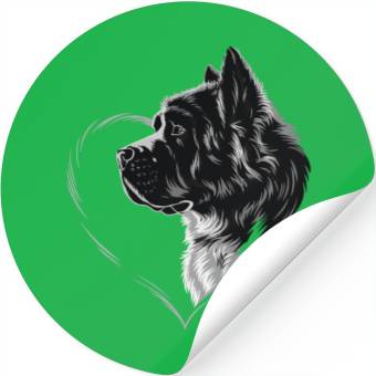 Discover Saint Bernard Stickers