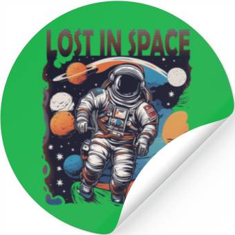 Discover lost in space Stickers