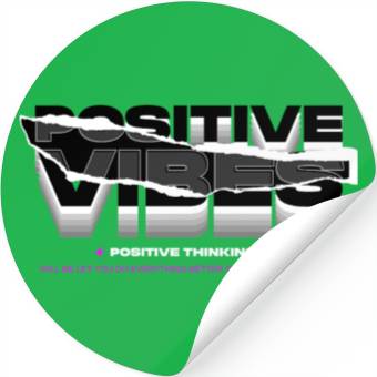 Discover Positive Caneca Stickers