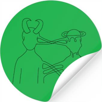 Discover The angel and the devil Stickers
