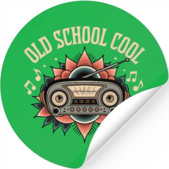Discover Old School Cool Stickers