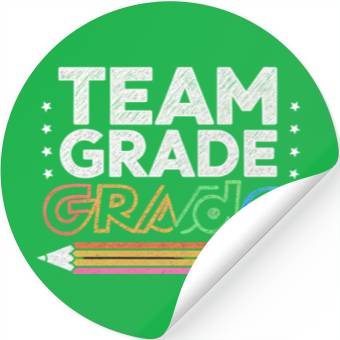 Discover Team First Grade Stickers | Back to School Stickers