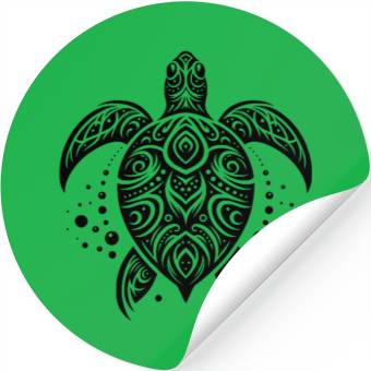Discover Pacific Turtle Tattoo Art Timeless Stickers