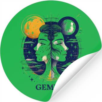 Discover Zodiac Card Gemini Stickers