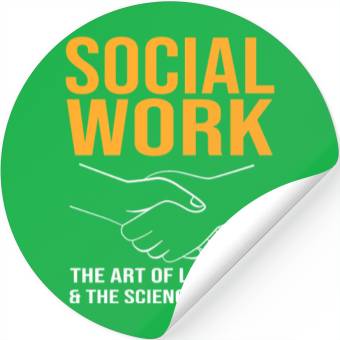 Discover School Social Worker Teacher Therapist Stickers