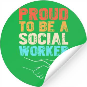 Discover School Social Worker School Class Stickers