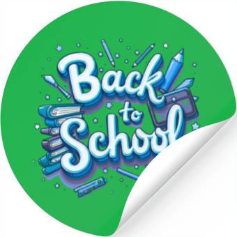 Discover Back To School Stickers