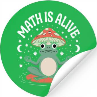 Discover Math is Alive Stickers