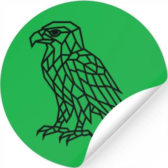 Discover Geometric Eagle Stickers