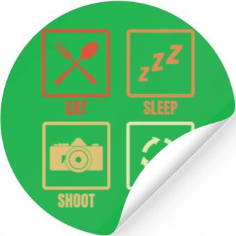 Discover Daily Routine Photography Stickers