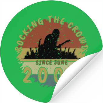 Discover 20th Birthday Rocking the crowd GIT 06/2005 Stickers