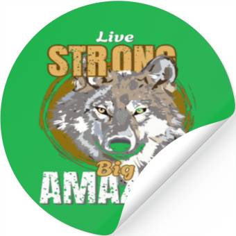 Discover wolf design Stickers