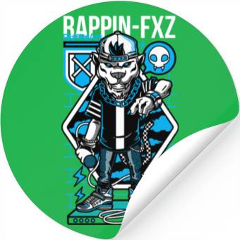 Discover "Beast Flow: Street Rap Alpha" Stickers
