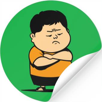 Discover Offendet Kid – Zero Patience Mode Stickers
