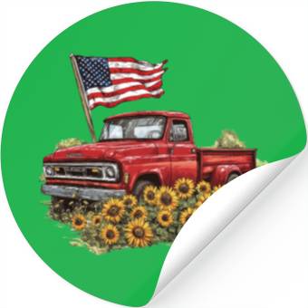Discover American Flag Stickers