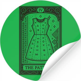 Discover Pattern Magic Tarot – The Pattern (Dark Variant) Stickers