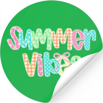 Discover Preppy Summer Vibes Stickers