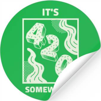 Discover Abstract 3D Numeric Illustration Stickers