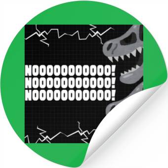 Discover The NOOOO Skull Stickers