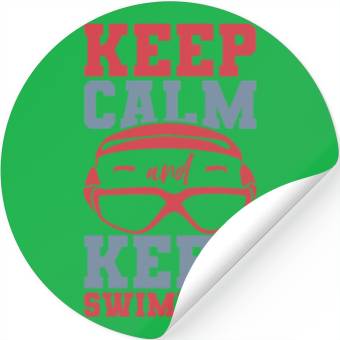 Discover Funny Swimming Saying Stickers