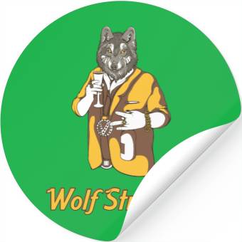 Discover Wolf street Stickers