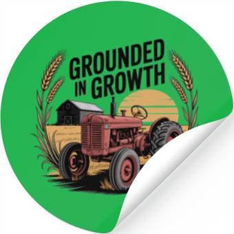 Discover Grounded in Growth Stickers