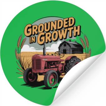Discover Grounded in Growth Stickers