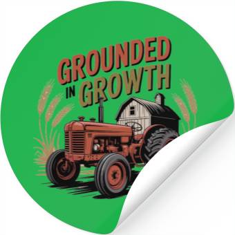 Discover Grounded in Growth Stickers