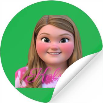 Discover Cartoon Cub Kelsey Stickers