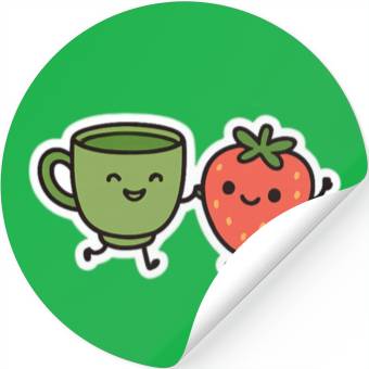 Discover Matcha & Berry Besties Stickers