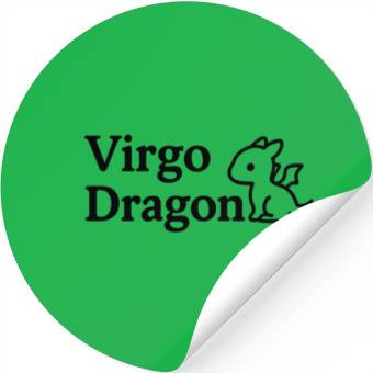 Discover Virgo Dragon Stickers