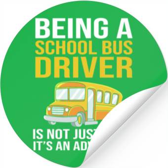 Discover Bus Drivers Funny School Bus Driver Stickers