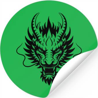 Discover Dragon Head T Tattoo Design Stickers
