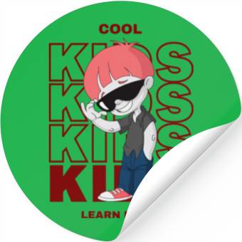 Discover Cool Kids Learn Daily Stickers