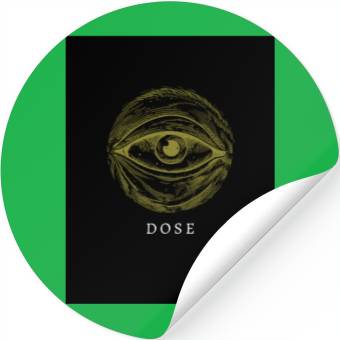 Discover Mystic Eye with Dose Typography Stickers