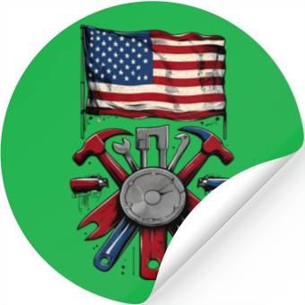 Discover Union Strong: American Worker Stickers
