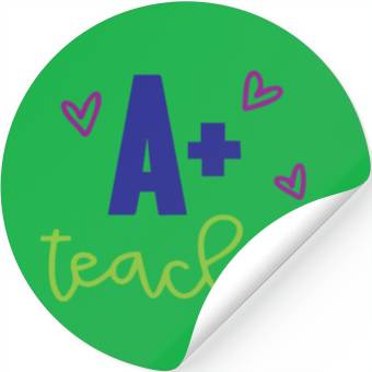Discover A+ Teacher – Appreciation Gift Stickers