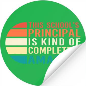 Discover School Principal Teacher Appreciation Stickers