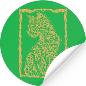 Discover Cat Gothic Stickers