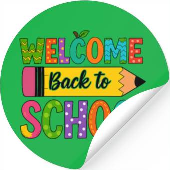 Discover Welcome Back to School Stickers