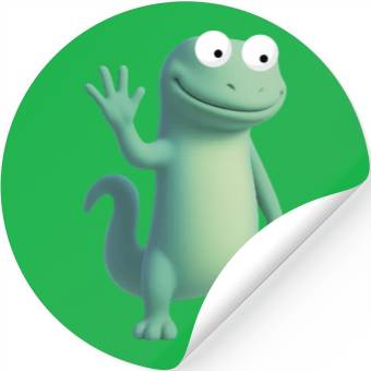Discover Funny Lizard Meme , lizard lizard lizard Stickers