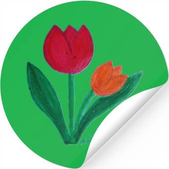 Discover Tulip Stickers